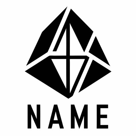 Minimalist company logo templateのイラスト素材