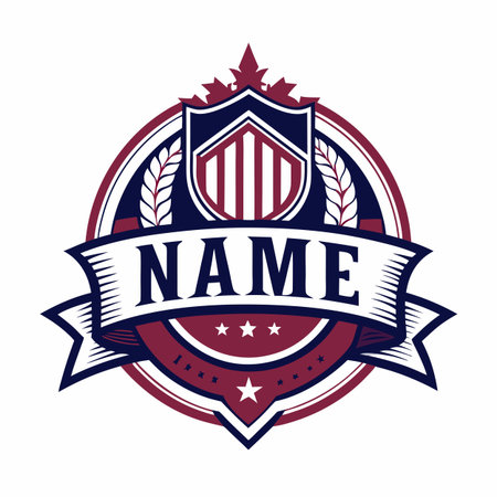 Minimalist company logo templateのイラスト素材