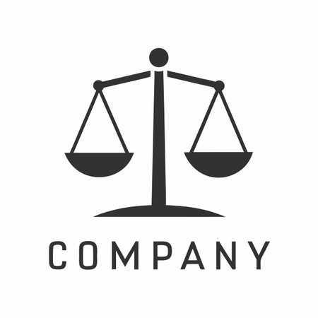 Minimalist company logo templateのイラスト素材