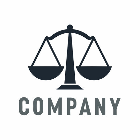 Minimalist company logo templateのイラスト素材