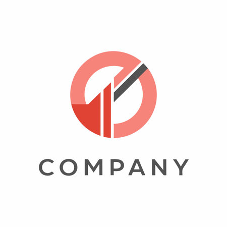 Minimalist company logo template
