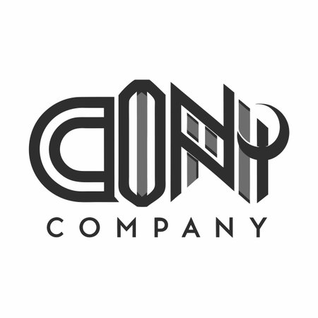 Minimalist company logo templateのイラスト素材