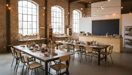 Luxury Store Interior Design with Elegant Decoration Backgroundの写真素材