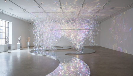 Luxury Store Interior Design with Elegant Decoration Backgroundの写真素材