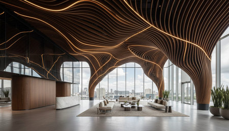 Luxury Hotel or Resort Interior