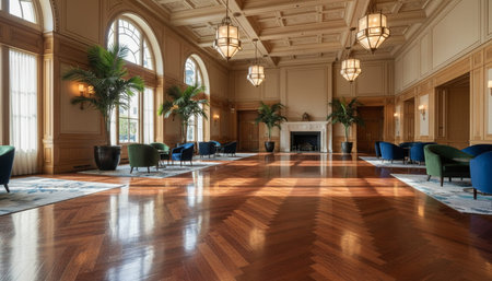 Luxury Hotel or Resort Interior