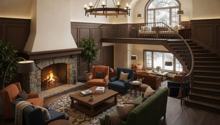 Luxury Hotel or Resort Interior