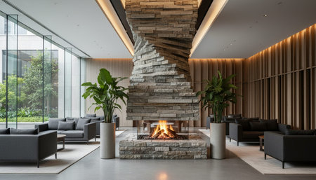 Luxury Hotel or Resort Interiorの写真素材