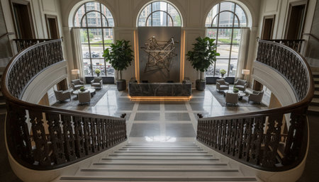 Luxury Hotel or Resort Interior