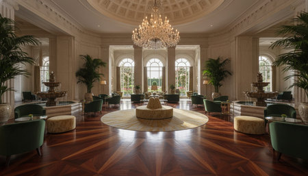 Luxury Hotel or Resort Interior
