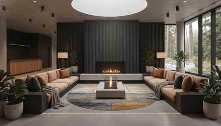 Luxury Hotel or Resort Interior