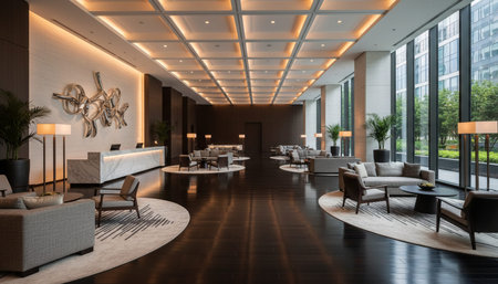 Luxury Hotel or Resort Interior