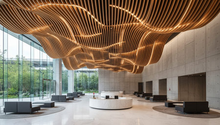 Luxury Hotel or Resort Interior