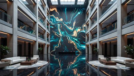 Luxury Hotel or Resort Interiorの写真素材