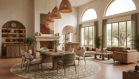 Luxury Hotel or Resort Interior