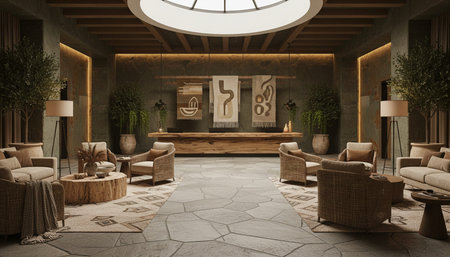 Luxury Hotel or Resort Interior