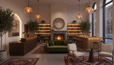 Luxury Hotel or Resort Interior
