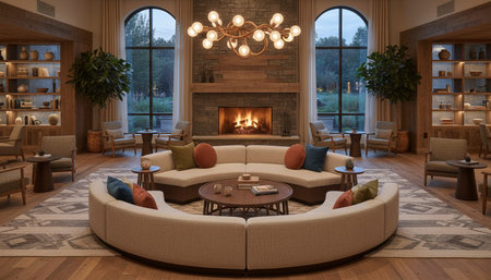 Luxury Hotel or Resort Interior