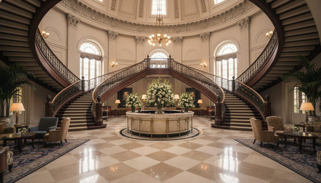 Luxury Hotel or Resort Interior