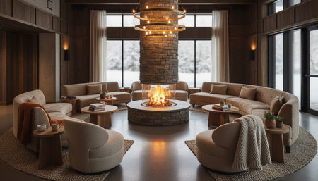 Luxury Hotel or Resort Interior