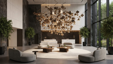 Luxury Hotel or Resort Interior