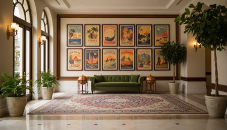Luxury Hotel or Resort Interior