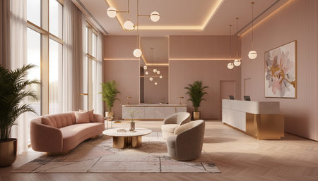 Luxury Hotel or Resort Interior
