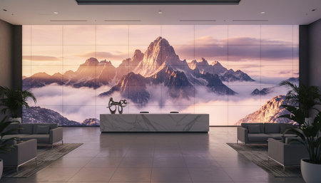 Luxury Hotel or Resort Interiorの写真素材