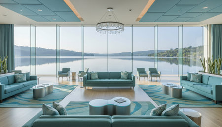 Luxury Hotel or Resort Interior