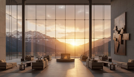 Luxury Hotel or Resort Interior