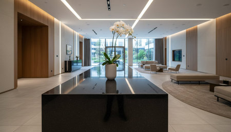 Luxury Hotel or Resort Interior