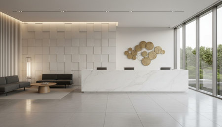 Luxury Hotel or Resort Interiorの写真素材