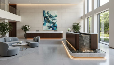 Luxury Hotel or Resort Interior