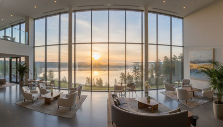 Luxury Hotel or Resort Interior