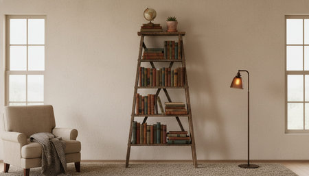 Interior Design with Pattern Decorの写真素材