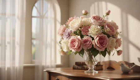 Interior Design with Pattern Decorの写真素材