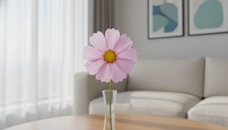 Interior Design with Pattern Decorの写真素材