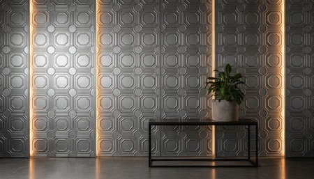Interior Design with Pattern Decor