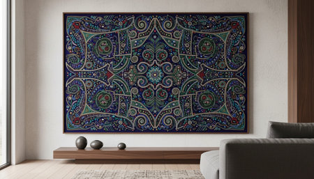 Interior Design with Pattern Decor