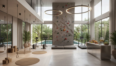 Luxury Indoor Garden Courtyard Interior Design