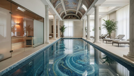 Luxury Indoor Garden Courtyard Interior Design