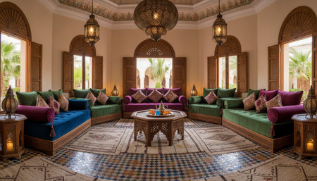 Luxury Indoor Garden Courtyard Interior Design