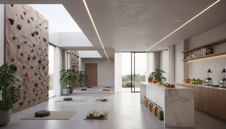 Luxury Indoor Garden Courtyard Interior Design