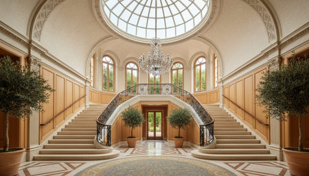 Luxury Indoor Garden Courtyard Interior Design