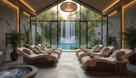 Luxury Indoor Garden Courtyard Interior Design