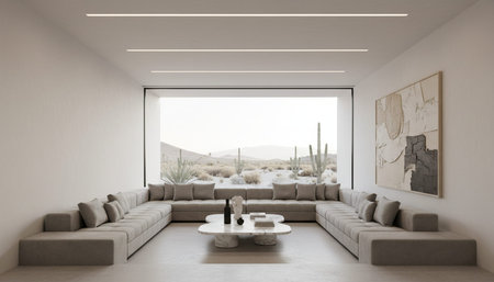 Luxury Indoor Garden Courtyard Interior Design