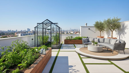 Luxury Indoor Garden Courtyard Interior Design
