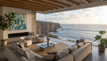 Elegant Living Room Interior Modern Furniture Design
