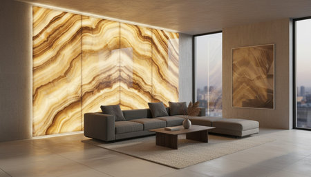 Elegant Living Room Interior Modern Furniture Design