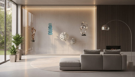 Elegant Living Room Interior Modern Furniture Design